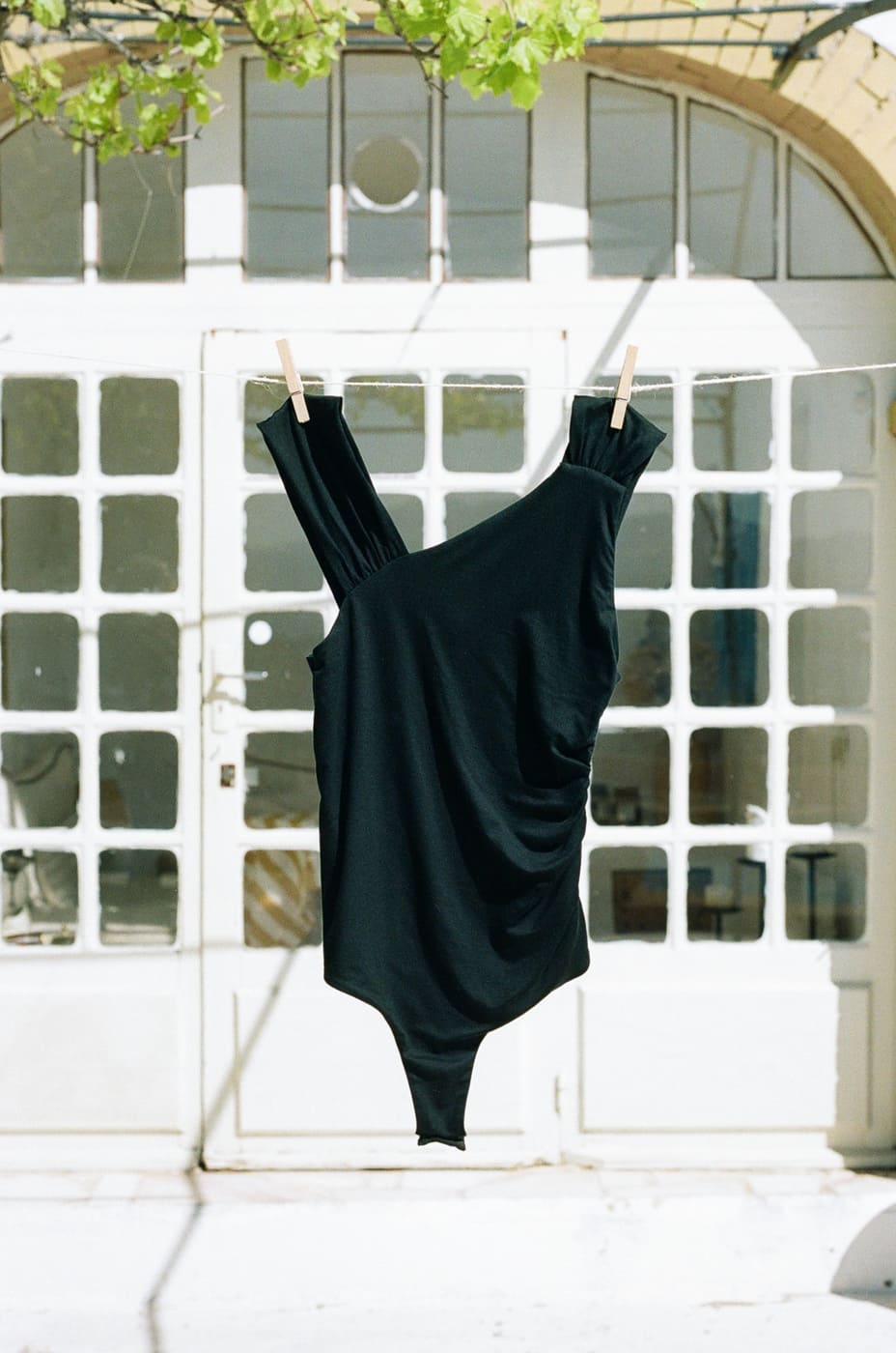 White Tencel Bodysuit Nolana by Avani