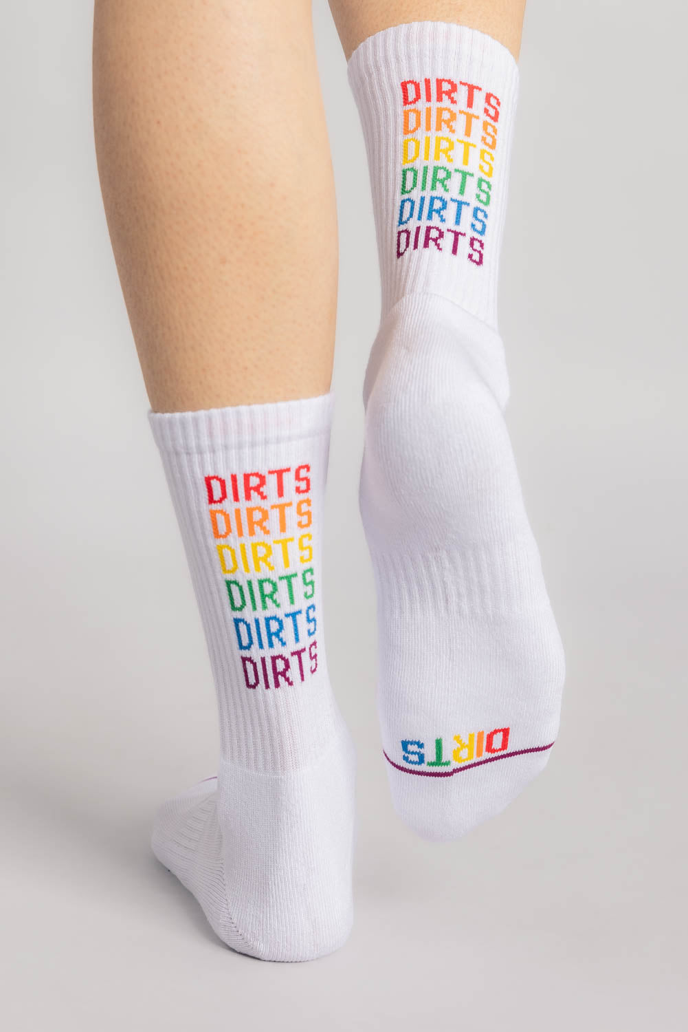 Rainbow Socks 3.0 made of cotton by Dirts