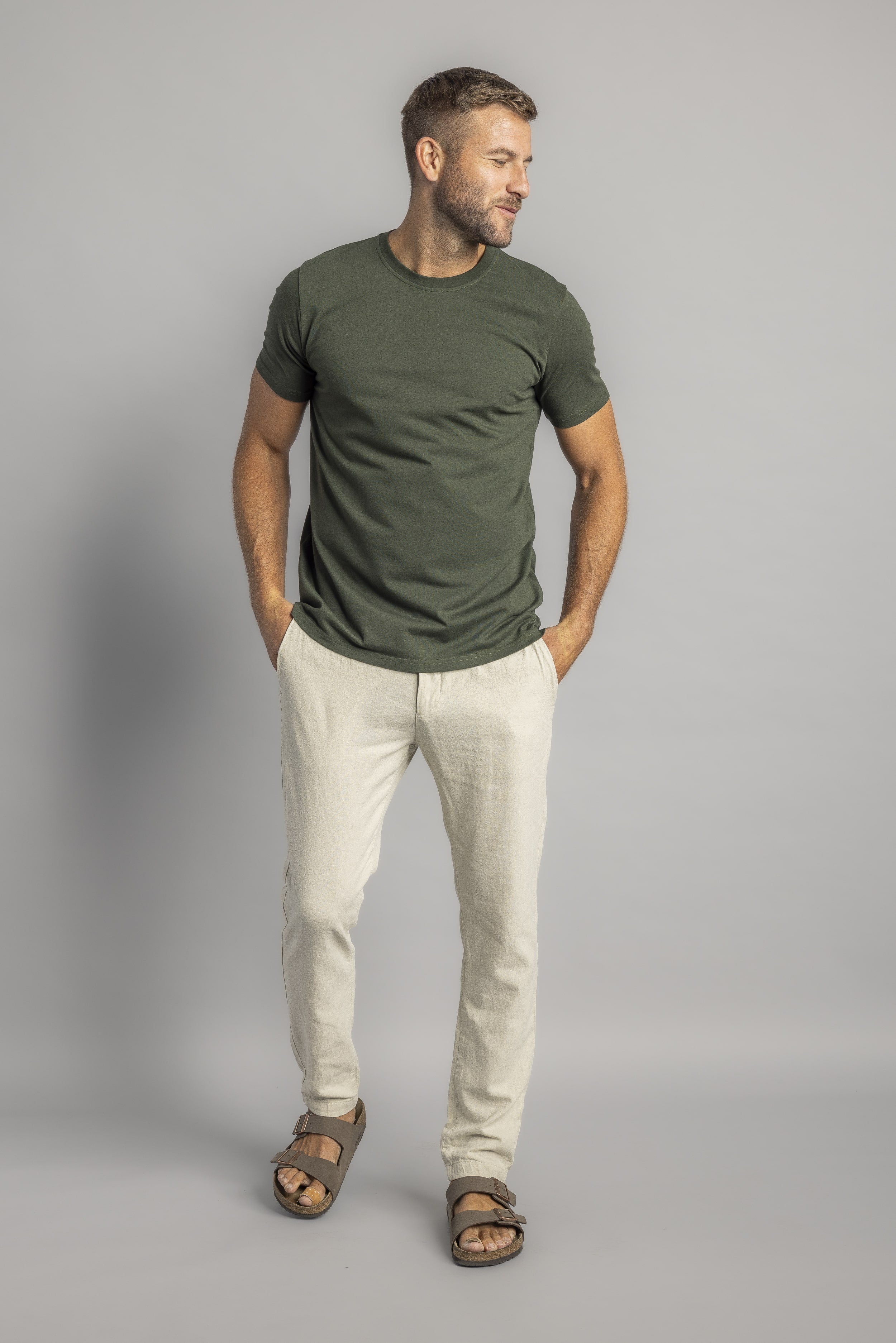 Premium Blank T-Shirt SLIM aus Bio Baumwolle von Dirts