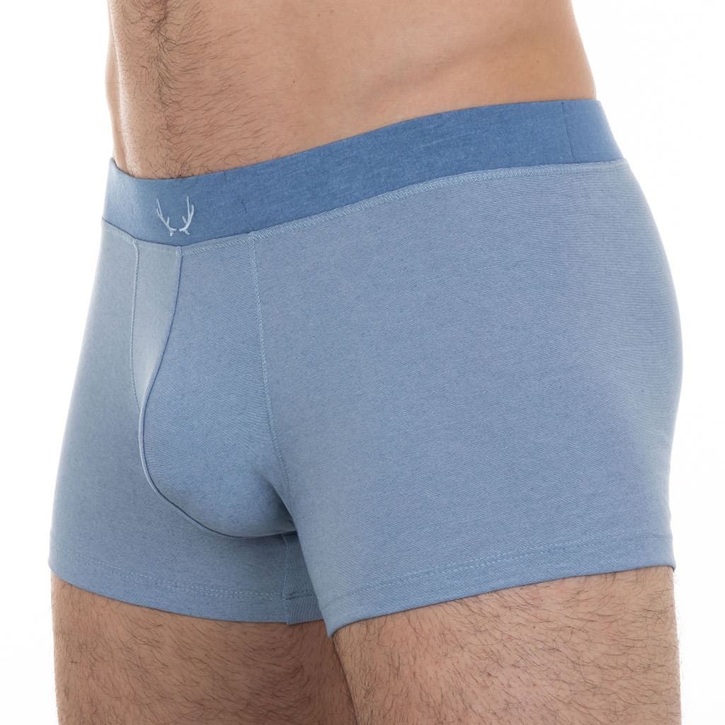 Light blue boxer shorts made of Tencel by Bluebuck
