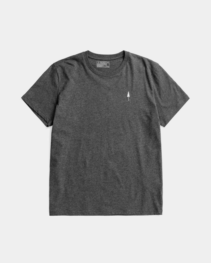 Black T-shirt Tree made of organic cotton by Nikin