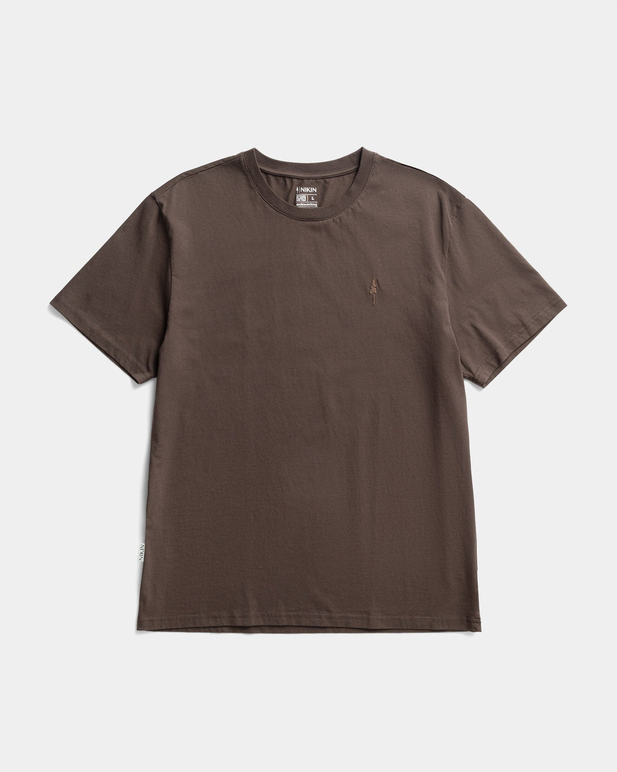 Braunes T-Shirt aus Bio-Baumwolle von Nikin