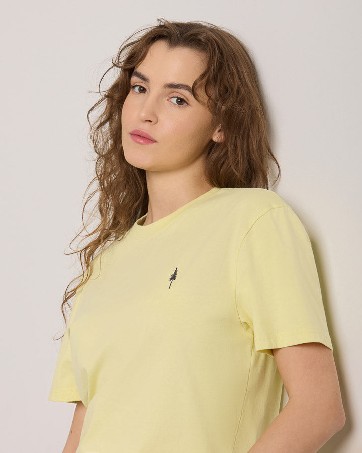 Gelbes T-Shirt Tree aus 100% Bio-Baumwolle von Nikin