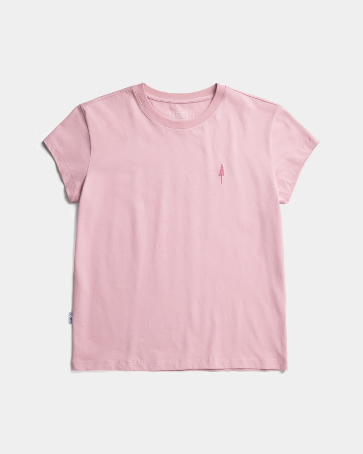 TreeShirt Women Periwinkle in pink made of organic cotton by NIKIN