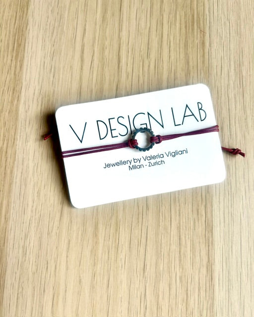 Bracelet INGRANAGGI en argent par V Design Lab