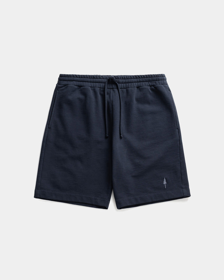 Dunkelblaue Shorts Tree aus 100% Bio-Baumwolle von Nikin