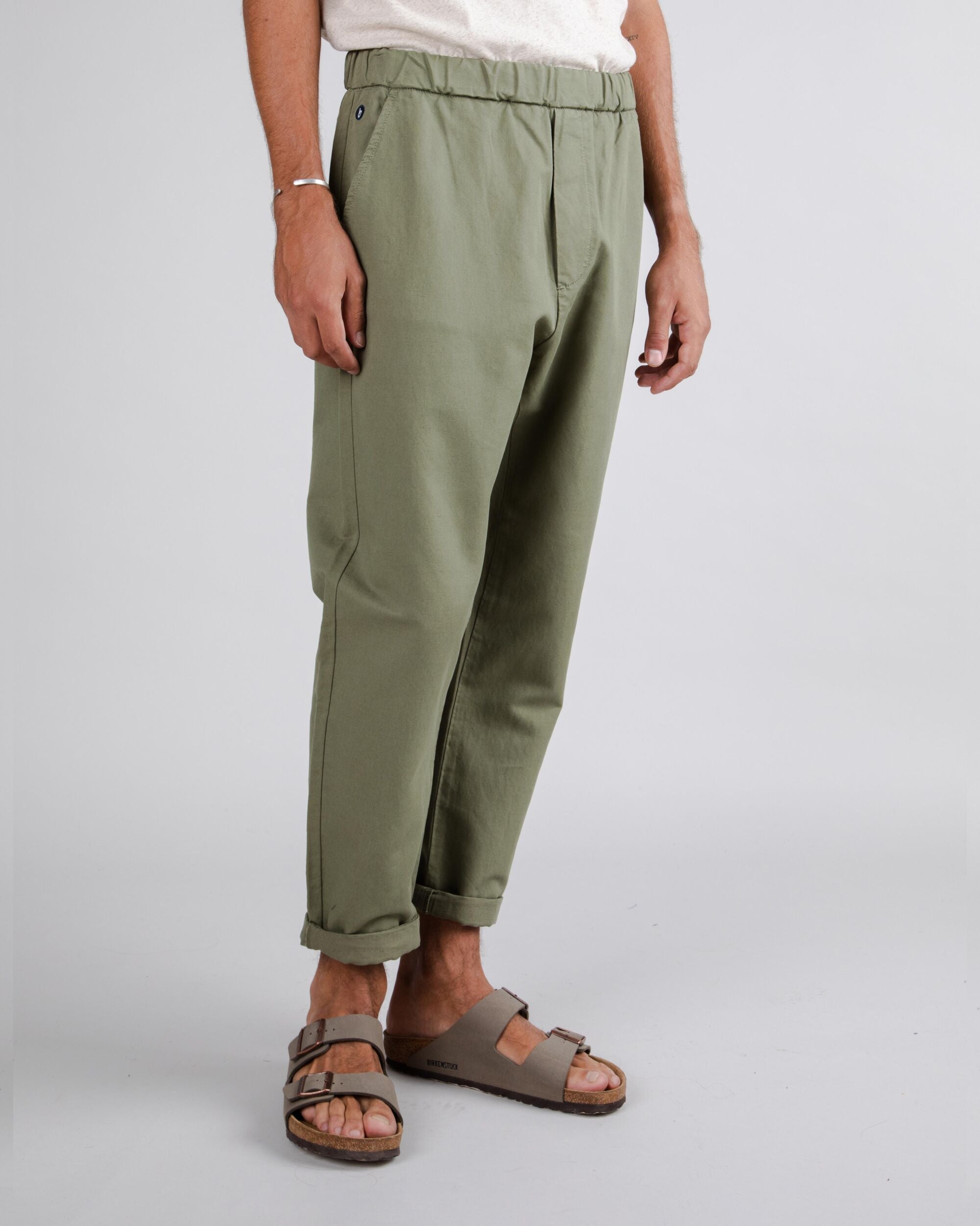 Oversized Chino Pants Safari