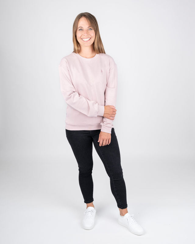 Pull rose en coton 100% biologique de NIKIN