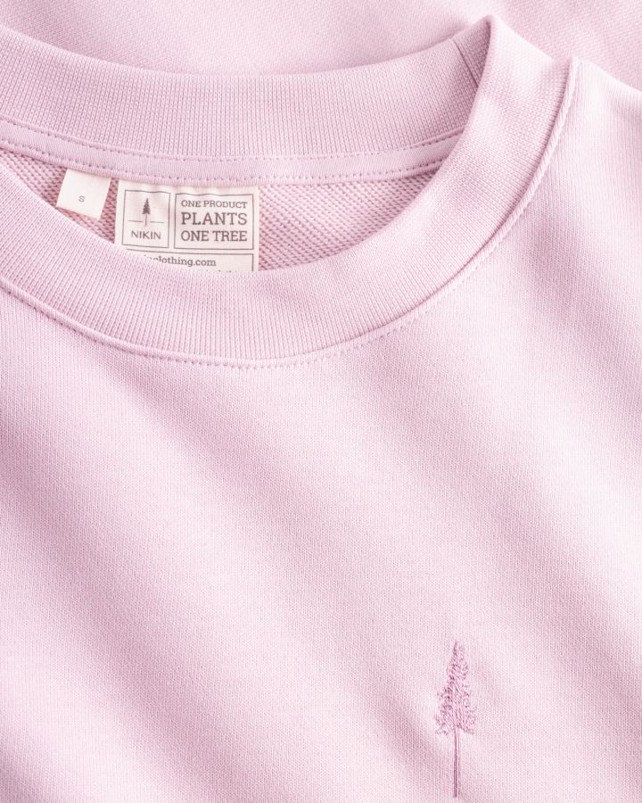 Rosa Sweater aus 100% Bio-Baumwolle von NIKIN