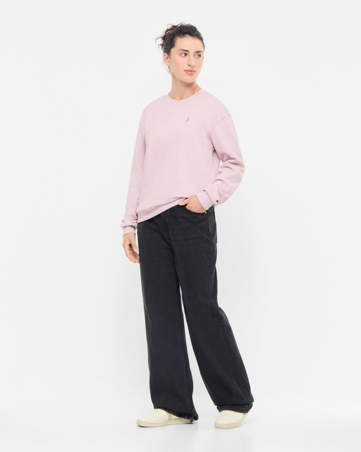 Rosa Sweater aus 100% Bio-Baumwolle von NIKIN