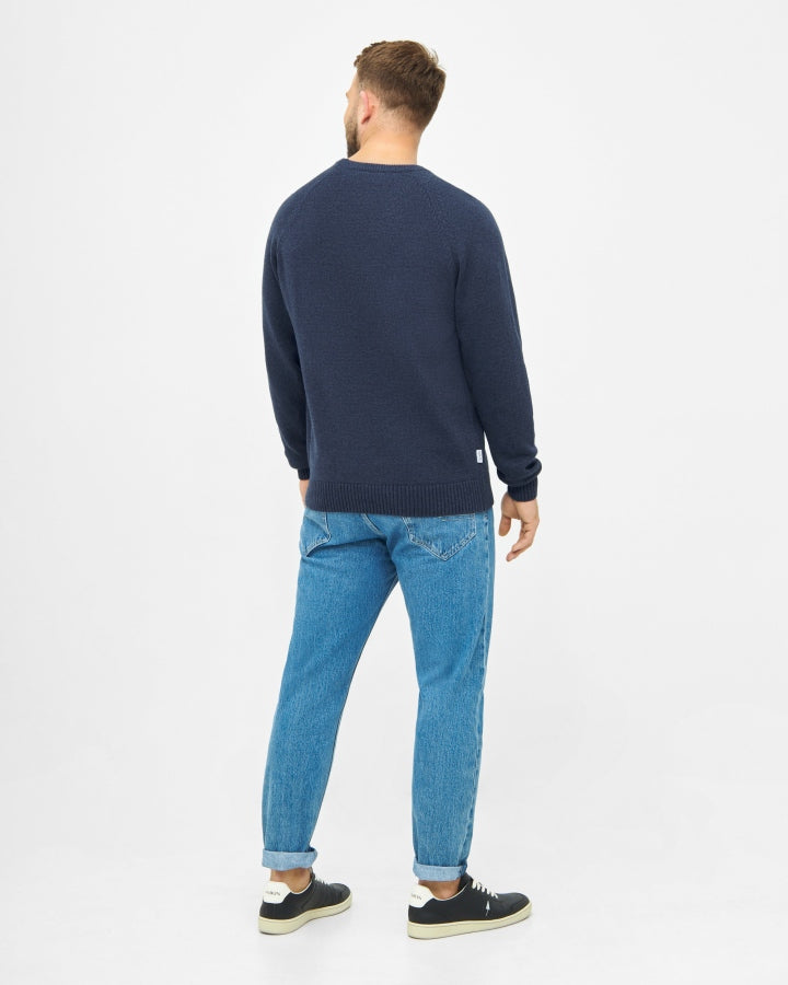 Pull bleu Tree en coton 100% biologique par Nikin