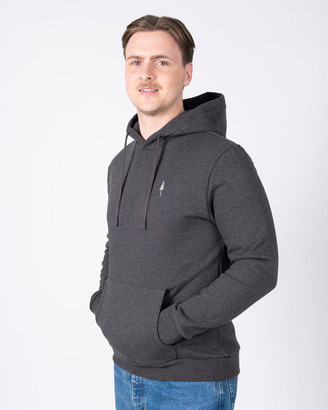 Schwarzer Hoodie Tree aus Bio-Baumwolle von Nikin