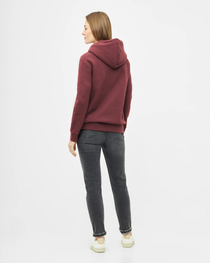 Roter Hoodie TreeHoodie aus 100% Bio Baumwolle von Nikin