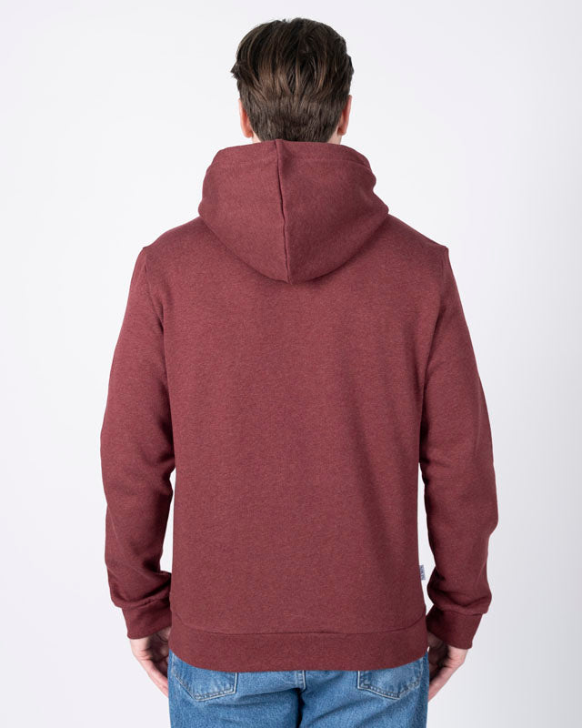 Roter Hoodie TreeHoodie aus 100% Bio Baumwolle von Nikin