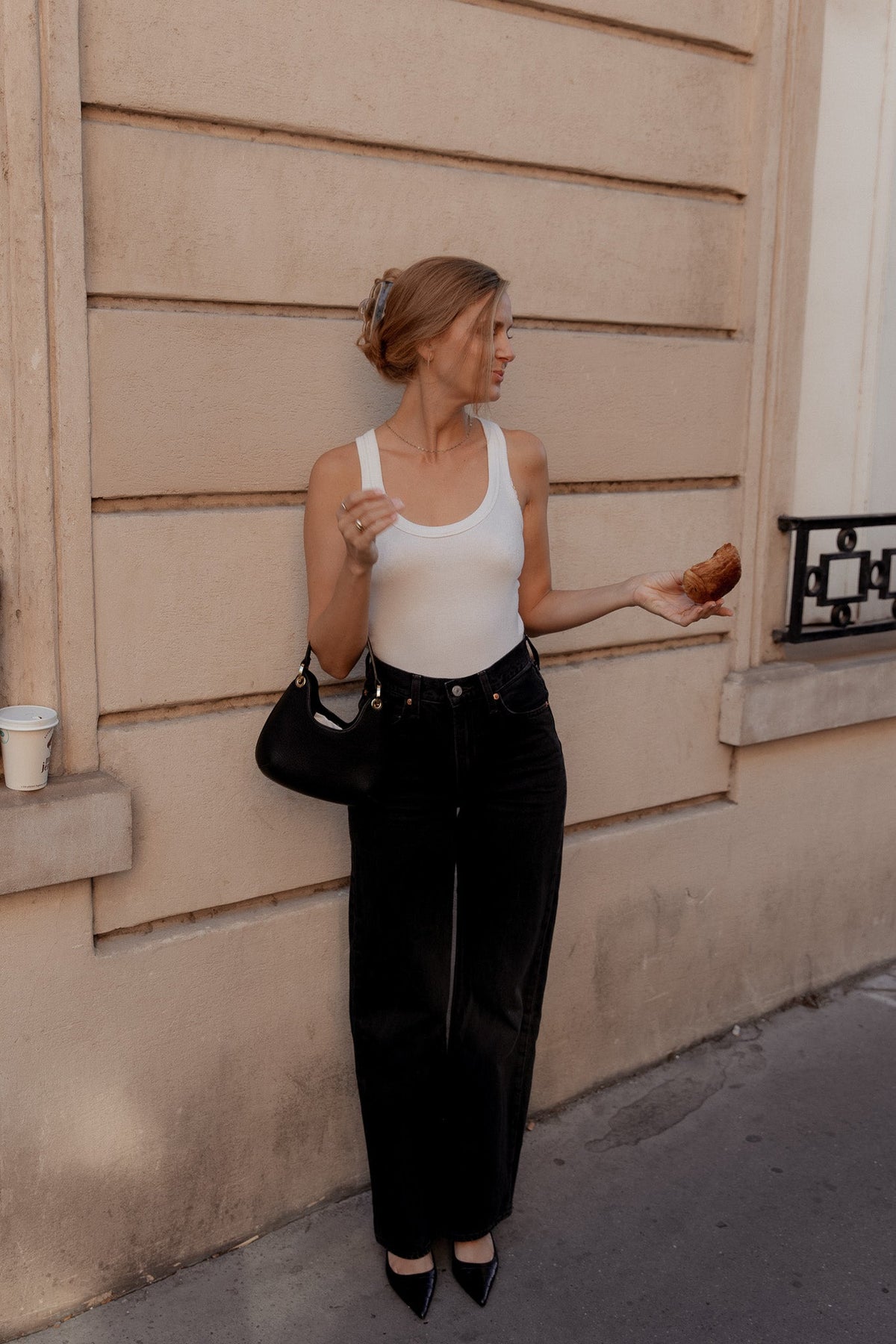 Weisses Top aus 100% Bio-Baumwolle von Pura Clothing