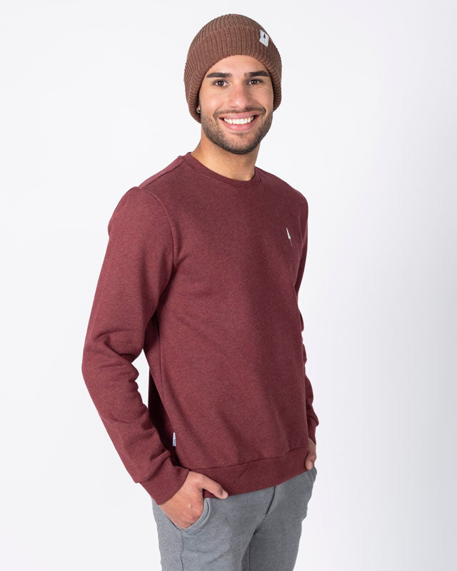 Roter Sweater TreeSweater aus 100% Bio Baumwolle von Nikin