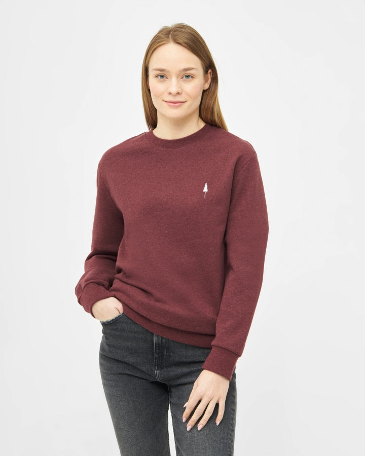 Pull Arbre Bordeaux Mel