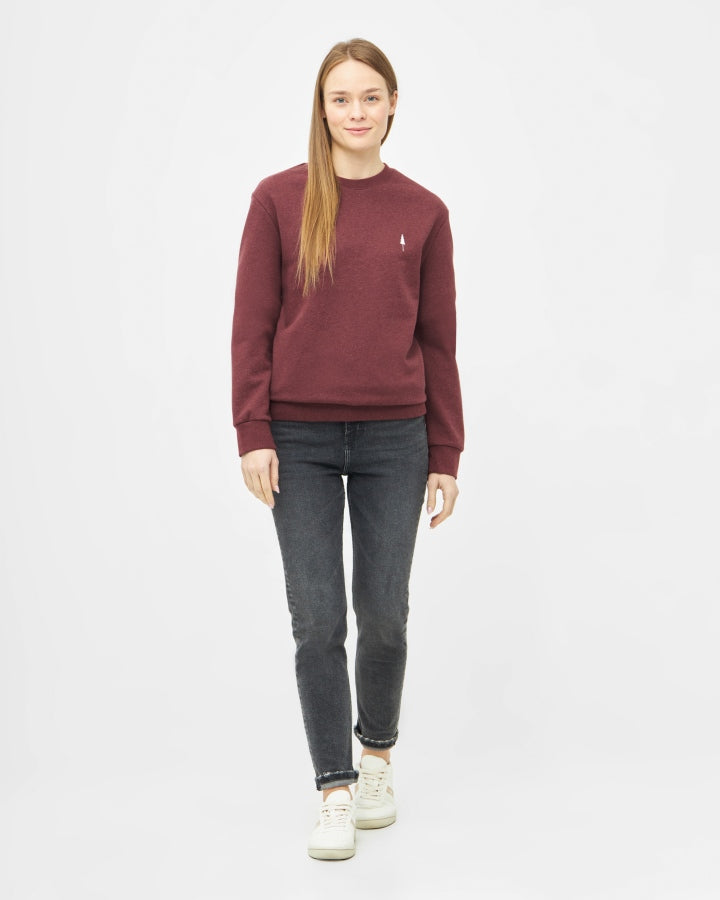 Pull Arbre Bordeaux Mel