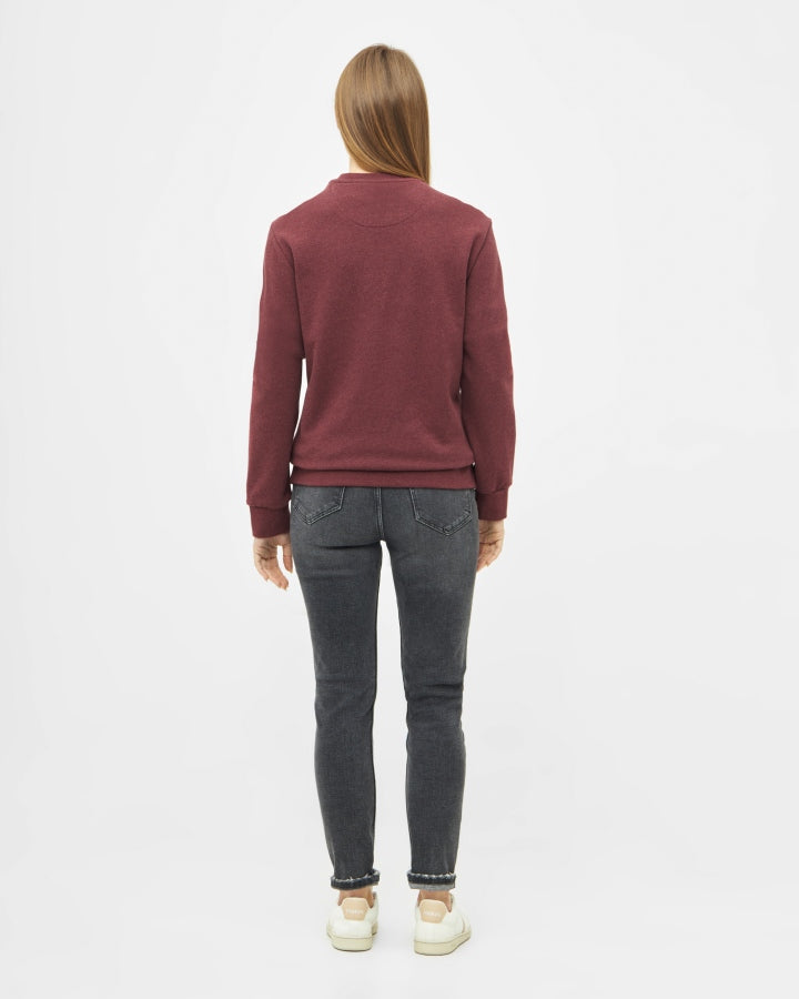 Pull Arbre Bordeaux Mel