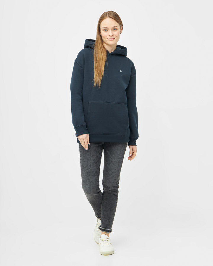 Dunkelblauer Hoodie TreeHoodie Circular aus 100% NaNea von Nikin