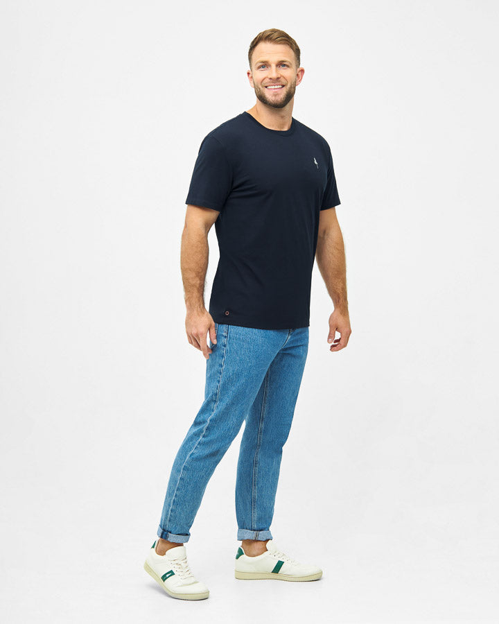 Dunkelblaues T-Shirt TreeShirt Circular aus NaNea von Nikin