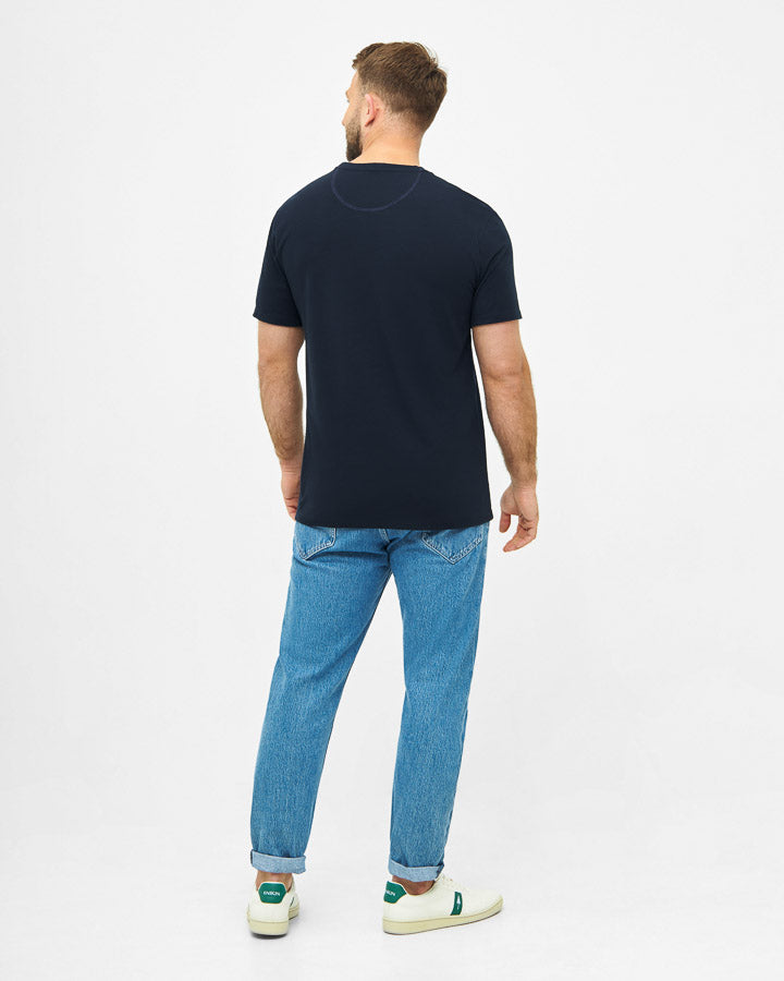 Dunkelblaues T-Shirt TreeShirt Circular aus NaNea von Nikin