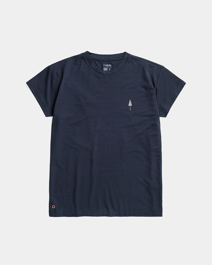 Dark blue T-shirt TreeShirt Circular made of NaNea by Nikin
