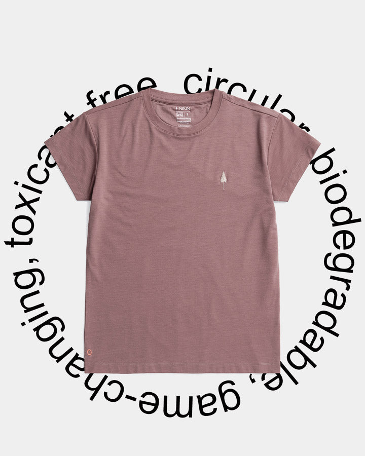 Pinkes T-Shirt TreeShirt Circular aus NaNea von Nikin
