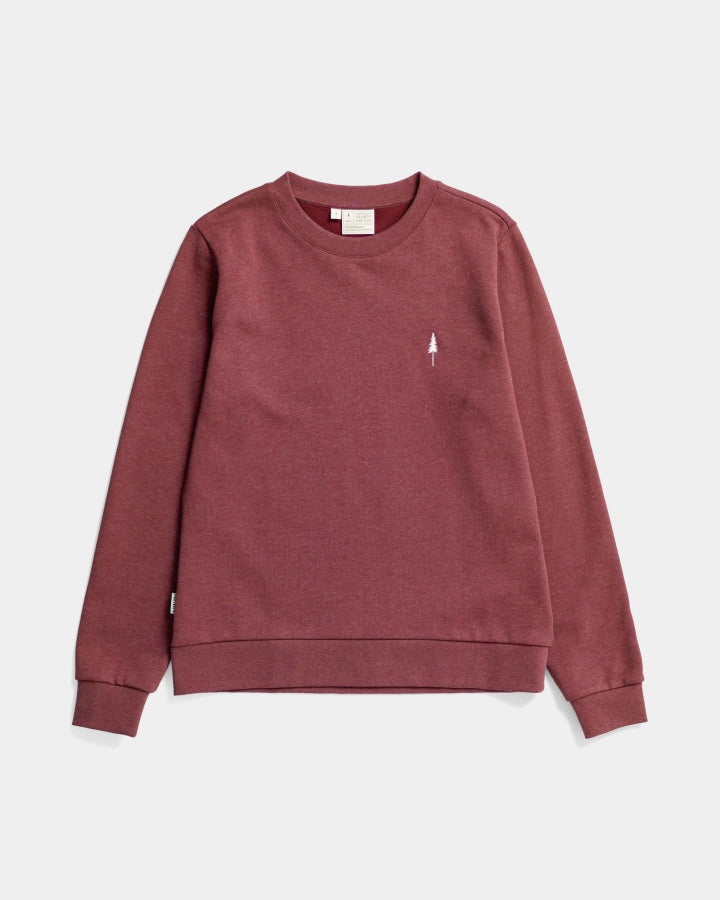 Roter Sweater TreeSweater Women aus 100% Bio Baumwolle von Nikin