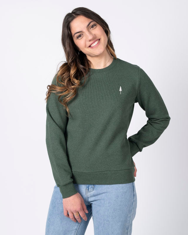 Grüner Sweater Tree aus 100% Bio-Baumwolle von NIKIN