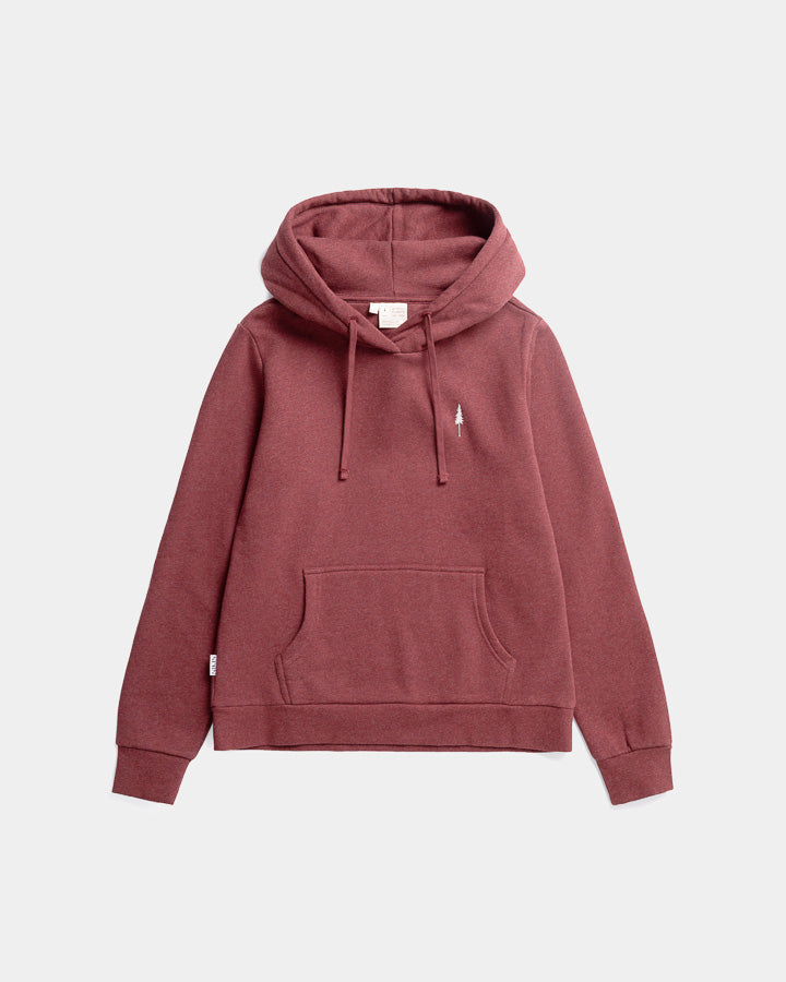Roter Hoodie TreeHoodie Women aus 100% Bio Baumwolle von Nikin