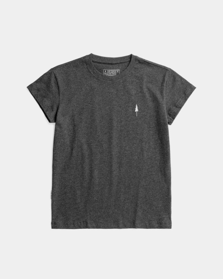 Black T-shirt Tree made of organic cotton by Nikin