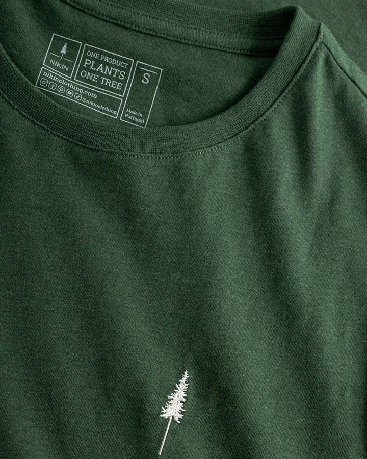 Green T-shirt Tree made of organic cotton by Nikin