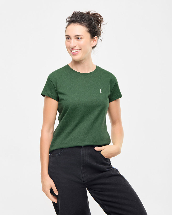 Green T-shirt Tree made of organic cotton by Nikin