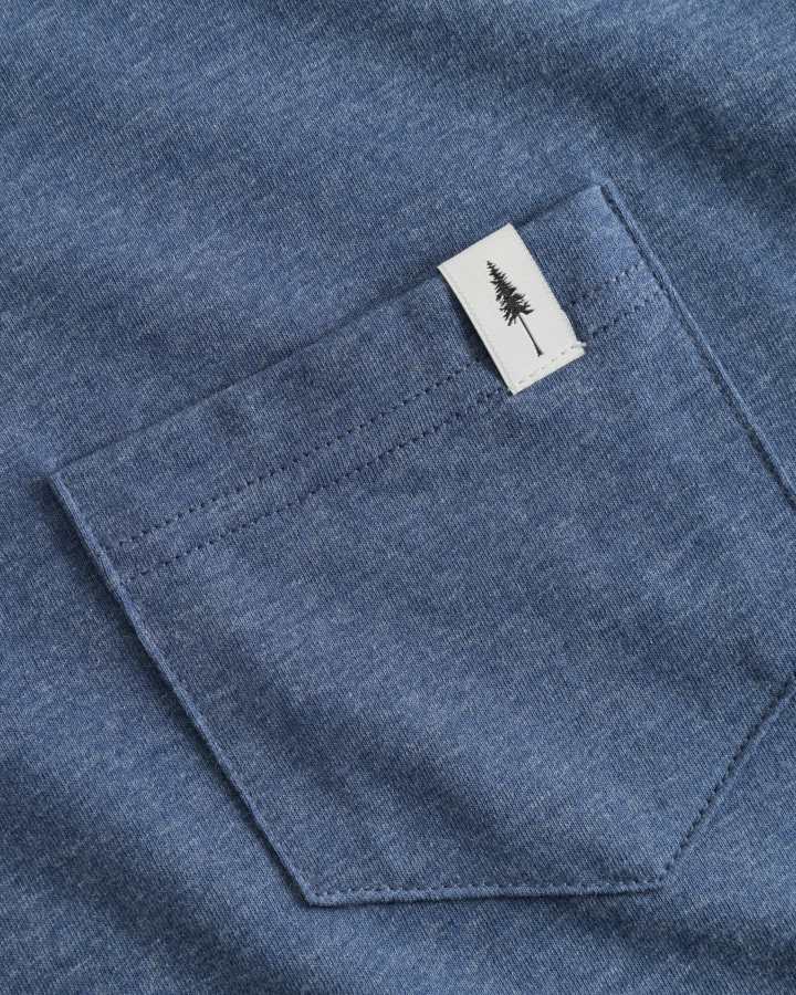 Blue T-shirt Tree made of organic cotton by Nikin