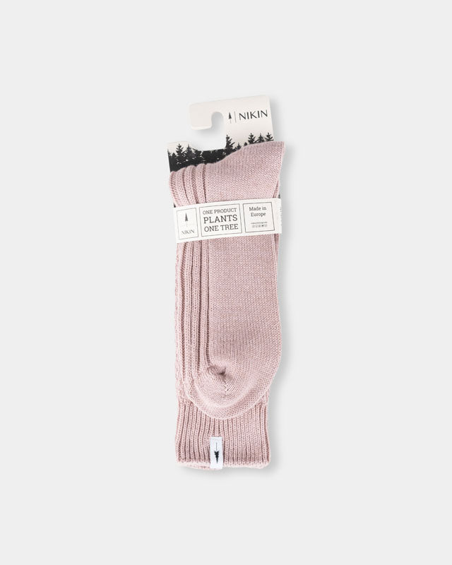 Rosa Socken TreeSocks Cosy aus Polyana von Nikin