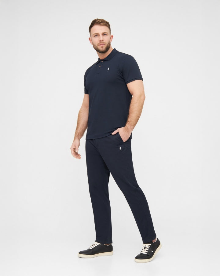 TreePolo Dark Navy by NIKIN made of organic cotton