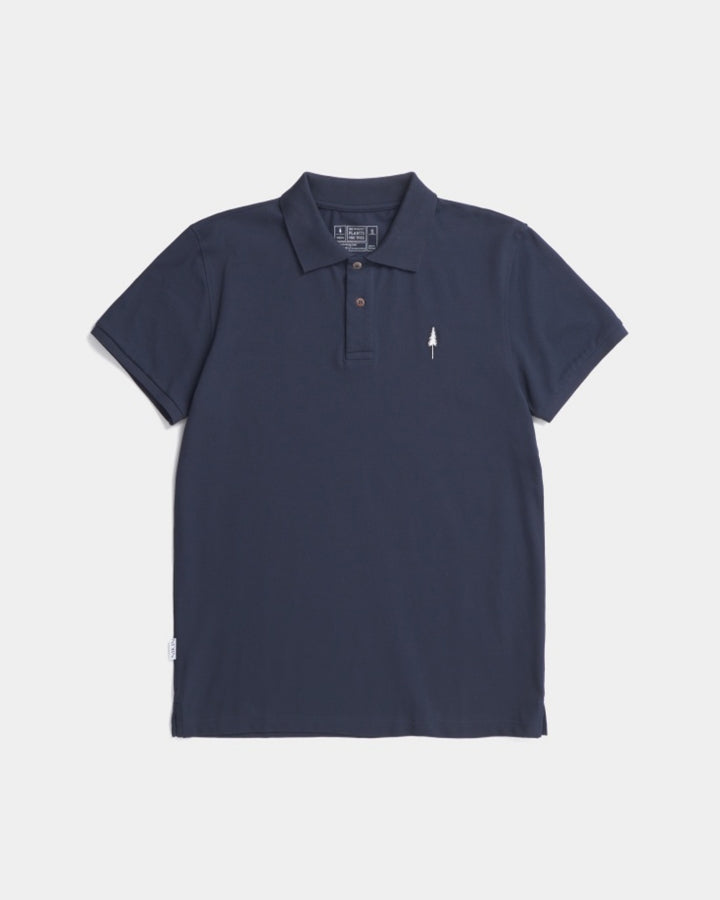 TreePolo Dark Navy by NIKIN made of organic cotton