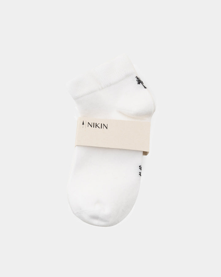 Weisses Socken-Set Tree Short Heel aus Tencel von Nikin