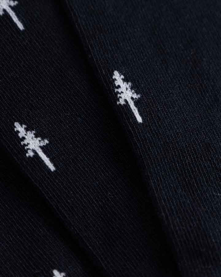 Dunkelblaues Socken-Set Tree Standard aus Tencel von Nikin