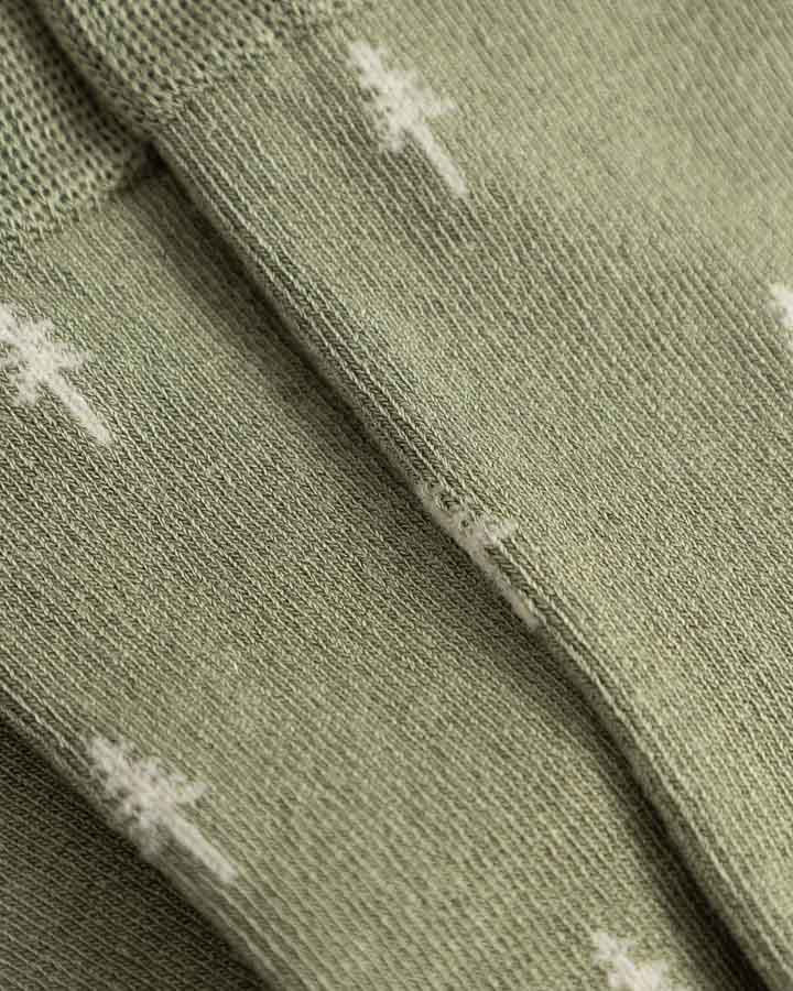 Grünes Socken-Set Tree Standard aus Tencel von Nikin