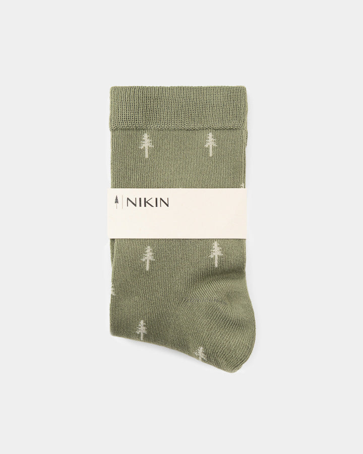 Grünes Socken-Set Tree Standard aus Tencel von Nikin