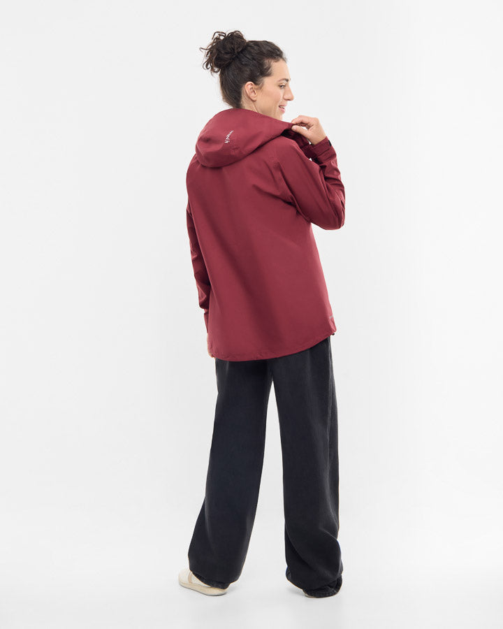 TreeJacket Rain Women Burgundy von Nikin