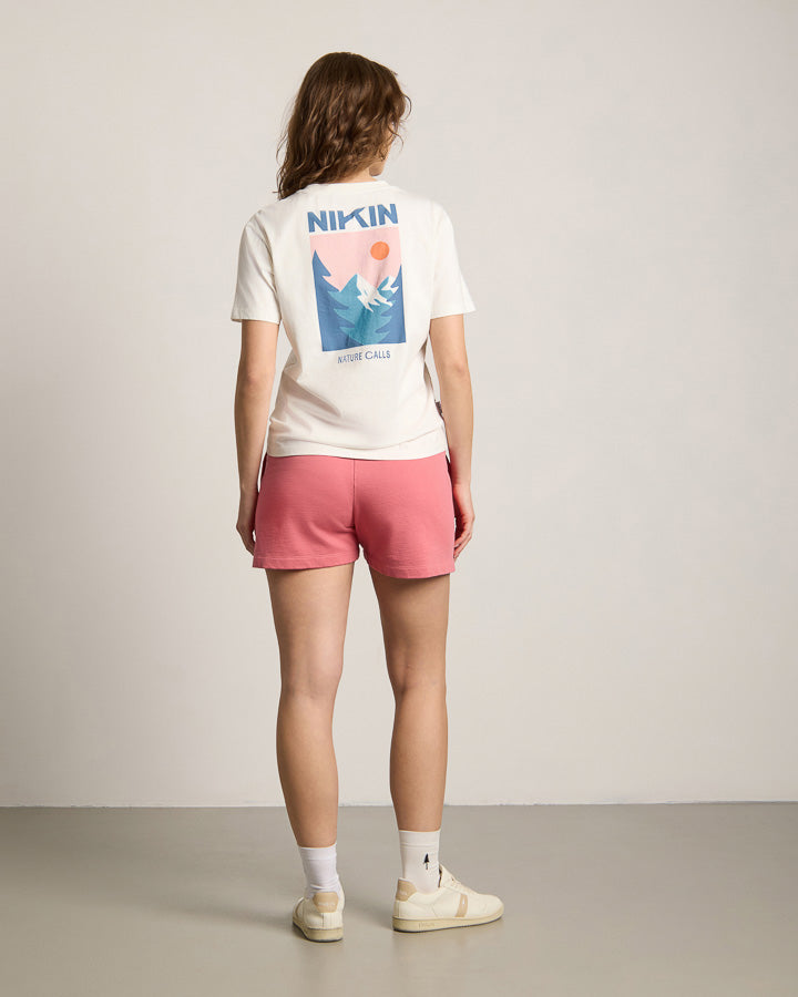 Weisses T-Shirt Tree Nature Calls aus Bio-Baumwolle von Nikin