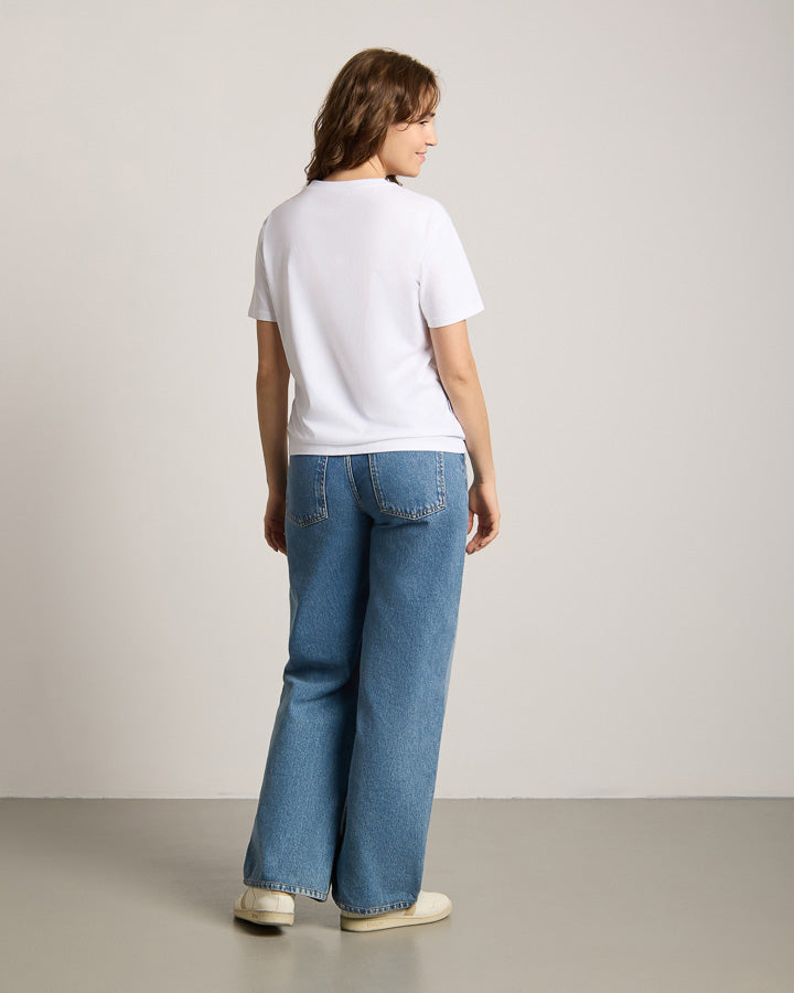 Weisses T-Shirt Tree aus 100% Bio-Baumwolle von Nikin