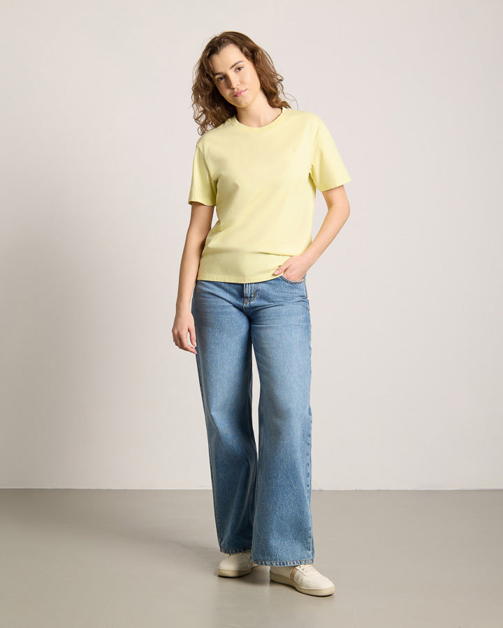 Gelbes T-Shirts Tree aus 100% Bio-Baumwolle von Nikin