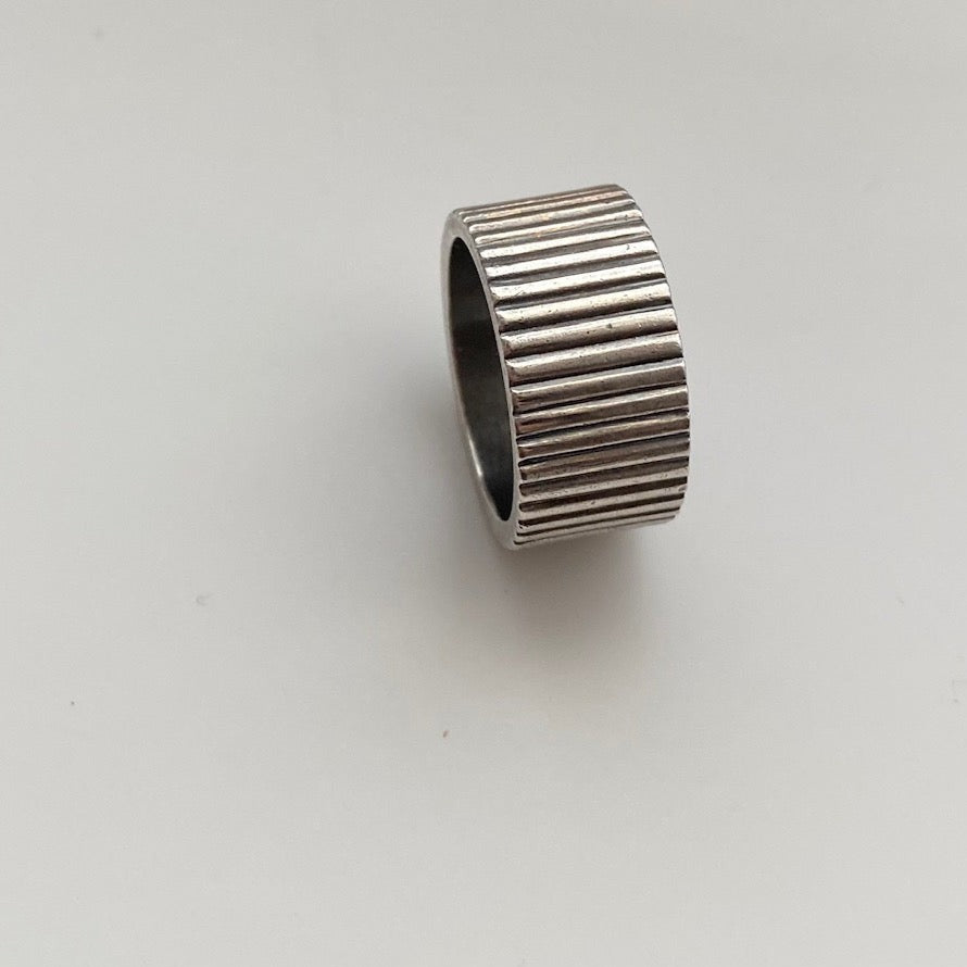 Bague INGRANAGGI en argent par V Design Lab