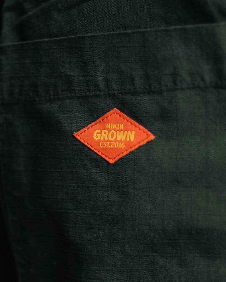 Dunkelgrüne Hosen Tree Ripstop aus Bio-Baumwolle von Nikin