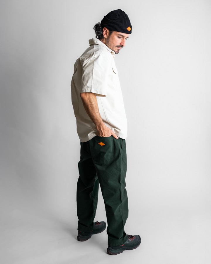 Dunkelgrüne Hosen Tree Ripstop aus Bio-Baumwolle von Nikin