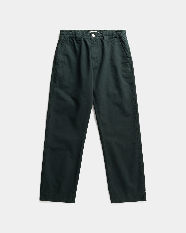 Dunkelgrüne Hosen Tree Ripstop aus Bio-Baumwolle von Nikin